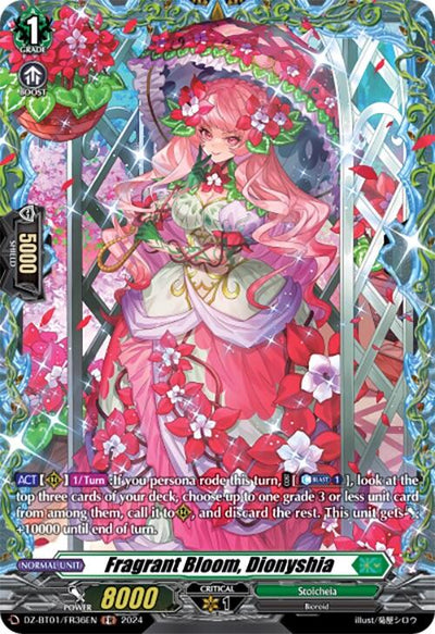 Fragrant Bloom, Dionyshia (FR) (DZ-BT01/FR36EN) [Fated Clash]