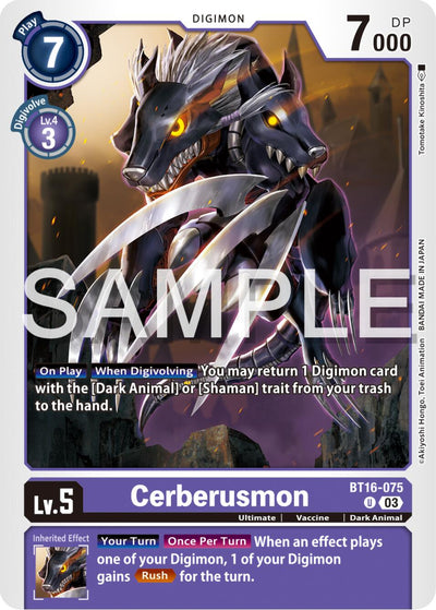 Cerberusmon [BT16-075] [Beginning Observer]