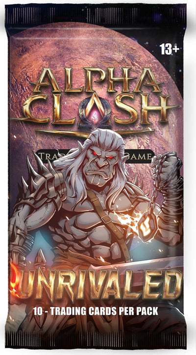 Alpha Clash TCG: Unrivaled Booster Pack *Sealed*