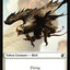 Bird (001) // Sculpture Double-Sided Token [Commander 2019 Tokens]