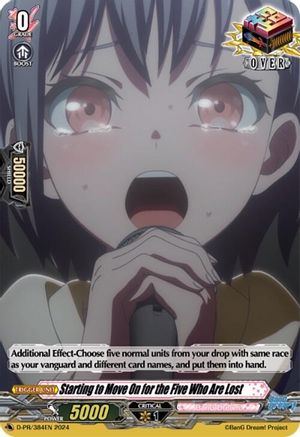 Starting to Move On for the Five Who Are Lost (D-PR/384EN) [D Promo Cards]