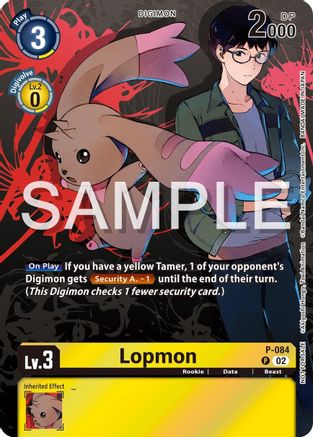 Lopmon [P-084] (Official Tournament Pack Vol.13) [Promotional Cards]