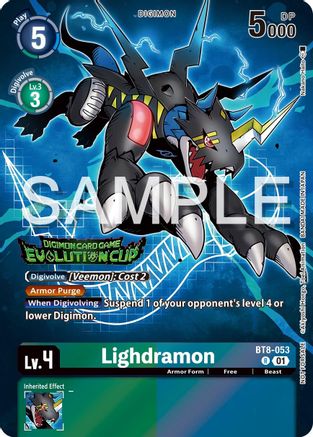 Lighdramon [BT8-053] (2024 Evolution Cup) [New Awakening Promos]