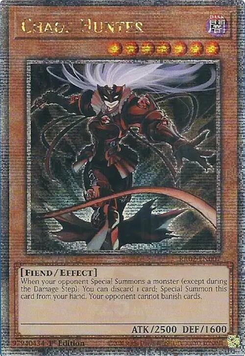 Chaos Hunter (Quarter Century Secret Rare) [RA02-EN007] Quarter Century Secret Rare