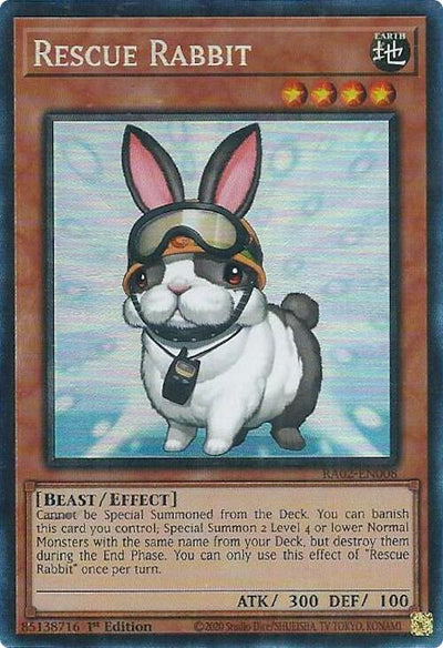 Rescue Rabbit (PCR) [RA02-EN008] Prismatic Collector's Rare