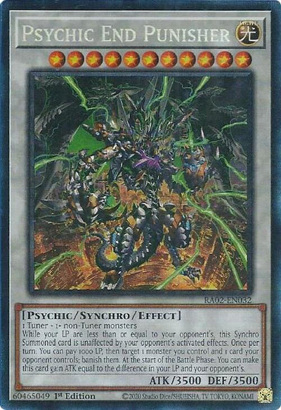 Psychic End Punisher (PCR) [RA02-EN032] Prismatic Collector's Rare