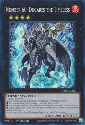 Number 60: Dugares the Timeless [RA02-EN037] Super Rare