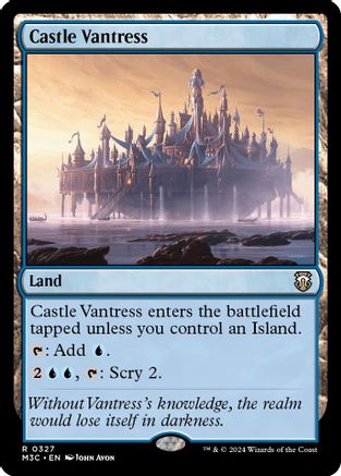 Castle Vantress (Ripple Foil) (M3C-327) - Modern Horizons 3 Commander Foil