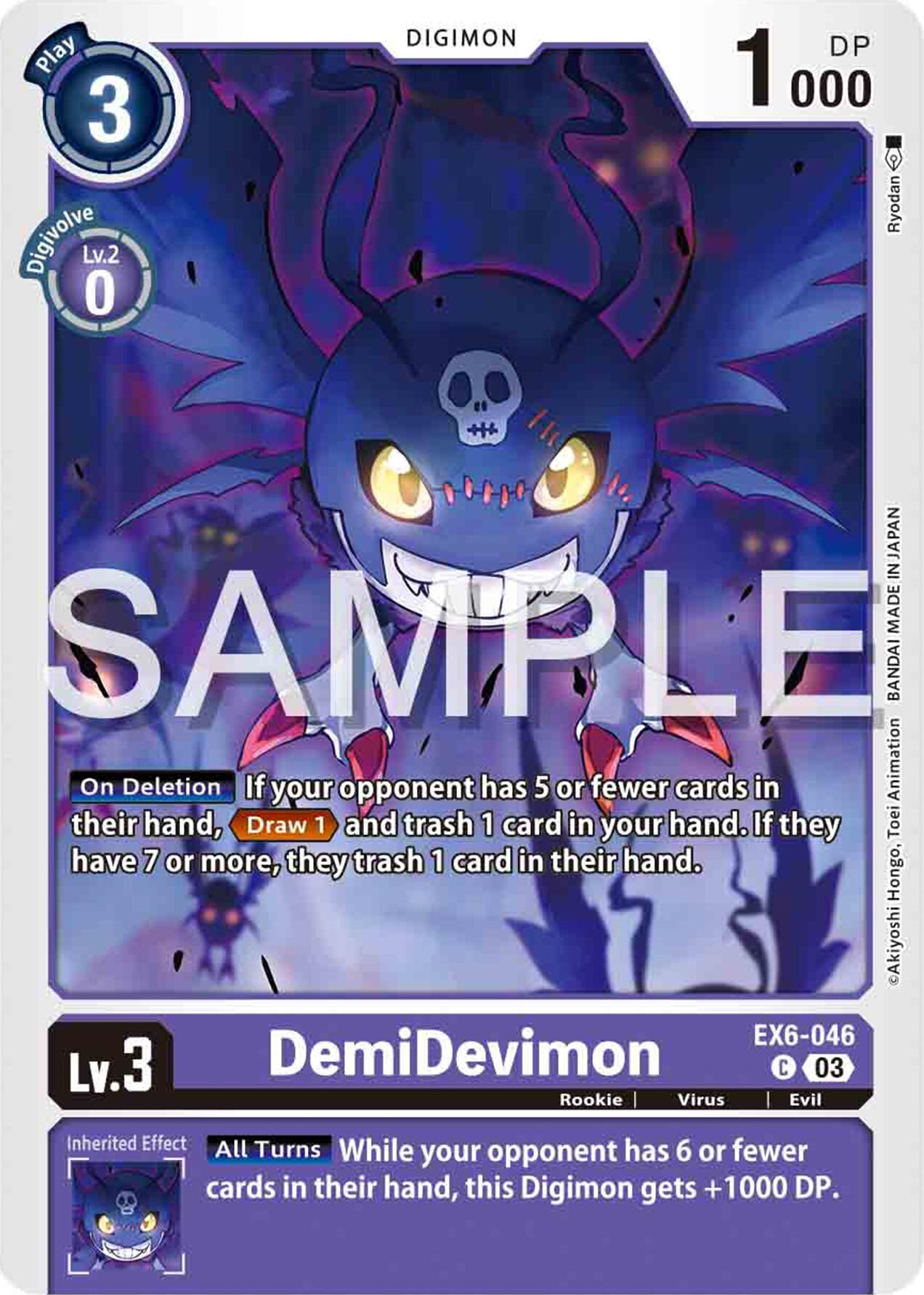 DemiDevimon [EX6-046] [Infernal Ascension]