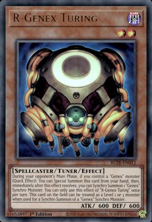 R-Genex Turing [BLTR-EN012] Ultra Rare