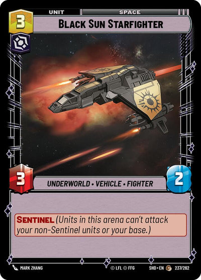 Black Sun Starfighter (237/262) [Shadows of the Galaxy]