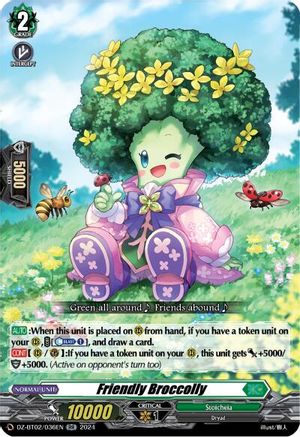 Friendly Broccoli - [DZ-BT02/036] RR