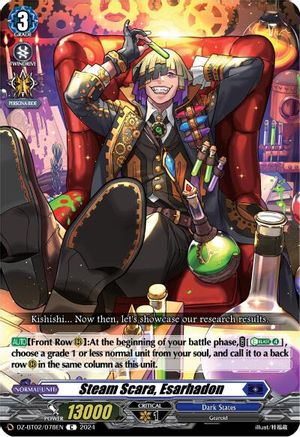 Steam Scara, Esarhadon (DZ-BT02/078EN) [Illusionless Strife]
