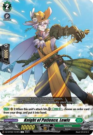Knight of Patience, Luis - [DZ-BT02/107] C - PRE-ORDER, SHIPS 28/06/2024