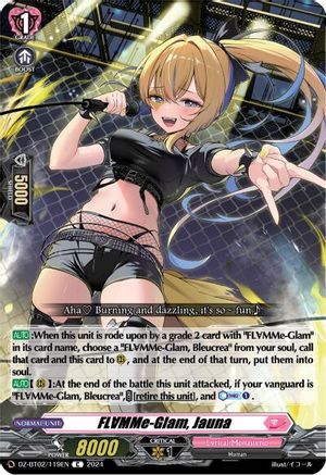 FLMMe-Glam, Jauna (DZ-BT02/119EN) [Illusionless Strife]