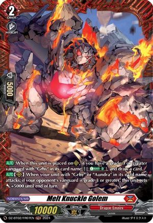 Melt Knuckle Golem (FR) (DZ-BT02/FR07EN) [Illusionless Strife]
