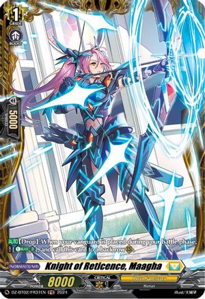 Knight of Reticence, Maagha (FR) (DZ-BT02/FR31EN) [Illusionless Strife]