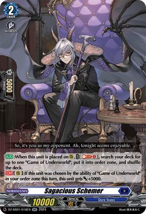 Sagacious Schemer (DZ-SS01/018EN) [Festival Booster 2024]