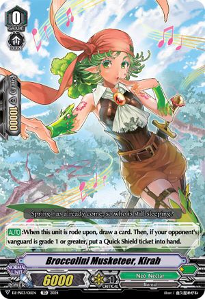 Broccolini Musketeer, Kirah (DZ-PS03/011EN) [DZ-PS03: Premium Deckset “Musketeer”]