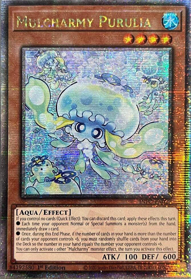 Mulcharmy Purulia (Quarter Century Secret Rare) [INFO-EN027] Quarter Century Secret Rare