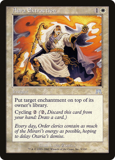 Aura Extraction (ONS-005) - Onslaught Foil