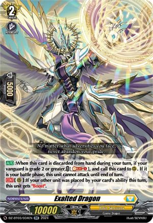 Exalted Dragon (DZ-BT03/034EN) [Dimensional Transcendence]