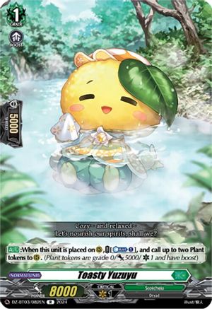 Toasty Yuzuyu (DZ-BT03/082EN) [Dimensional Transcendence]