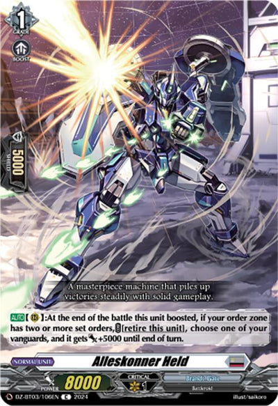 Alleskonner Held (DZ-BT03/106EN) [Dimensional Transcendence]