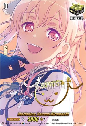 Morfonica, Nanami Hiromachi (Foil) (DZ-BT03/EX28EN-S) [Dimensional Transcendence]