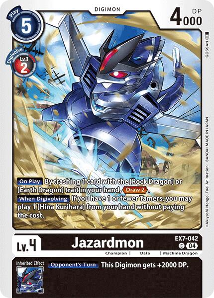 Jazardmon [EX7-042] [Digimon LIBERATOR]