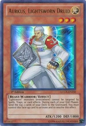 Aurkus, Lightsworn Druid [LCGX-EN250] Ultra Rare