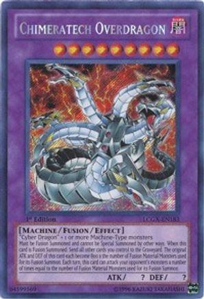 Chimeratech Overdragon [LCGX-EN183] Secret Rare