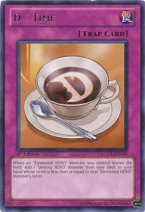 D - Time [LCGX-EN149] Rare