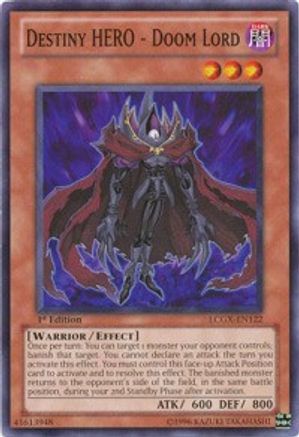 Destiny HERO - Doom Lord [LCGX-EN122] Common