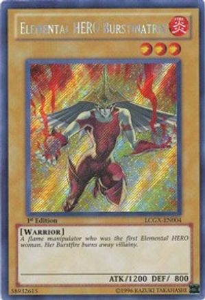 Elemental HERO Burstinatrix [LCGX-EN004] Secret Rare