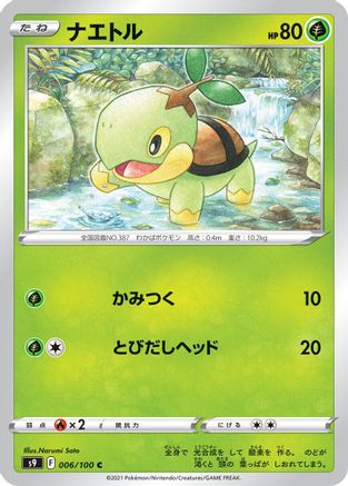 Turtwig 006/100 [S9 Star Birth] (Japanese)