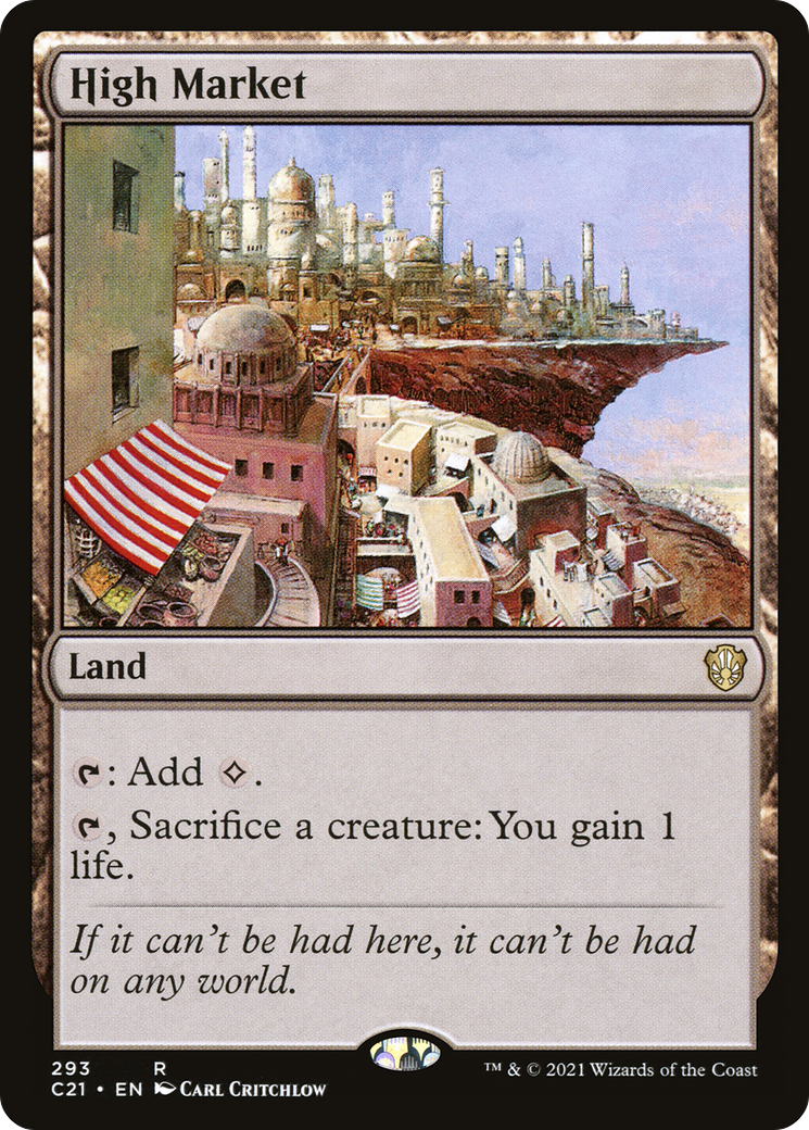 High Market [Commander 2021]