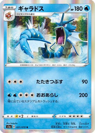 Gyarados 021/070 [S1a VMAX Rising] Holofoil (Japanese)