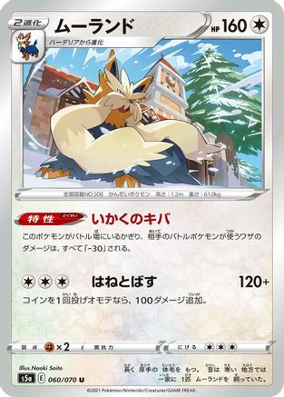 Stoutland 060/070 [S5a Peerless Fighters] (Japanese)