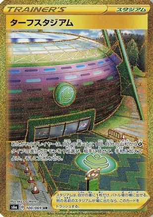 Turffield Stadium 100/069 [S6a Eevee Heroes] Holofoil (Japanese)