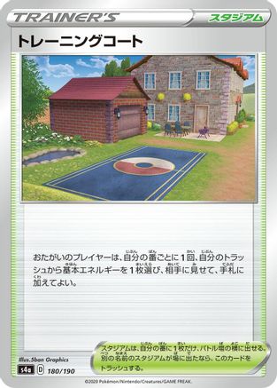 Training Court 180/190 [S4a Shiny Star V] (Japanese)