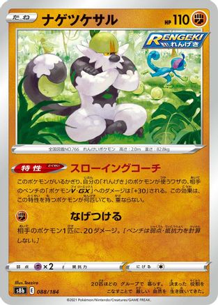 Passimian 088/184 [S8b VMAX Climax] (Japanese)