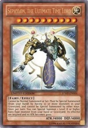 Sephylon, the Ultimate Time Lord [JUMP-EN054] Ultra Rare