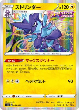 Toxtricity 044/172 [S12a VSTAR Universe] Holofoil (Japanese)