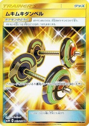 Bodybuilding Dumbbells 063/051 [SM3H To Have Seen the Battle Rainbow] Holofoil (Japanese)
