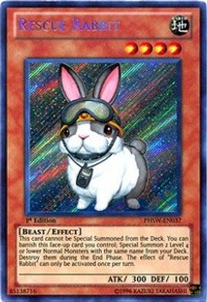 Rescue Rabbit [PHSW-EN037] Secret Rare