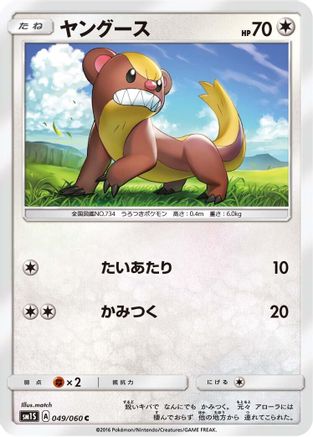 Yungoos 049/060 [SM1S Collection Sun] (Japanese)