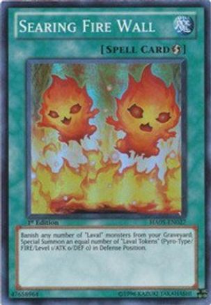 Searing Fire Wall [HA05-EN027] Super Rare