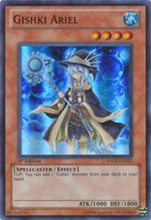 Gishki Ariel [HA05-EN035] Super Rare