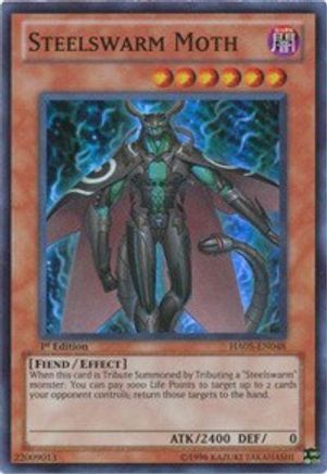 Steelswarm Moth [HA05-EN048] Super Rare